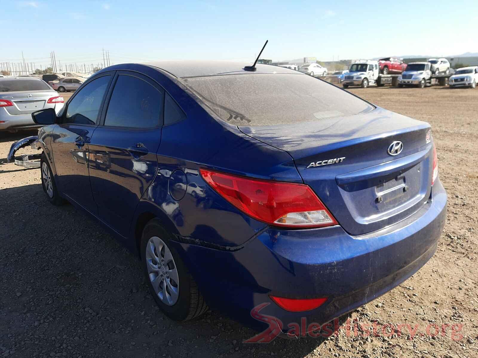 KMHCT4AE6HU237355 2017 HYUNDAI ACCENT