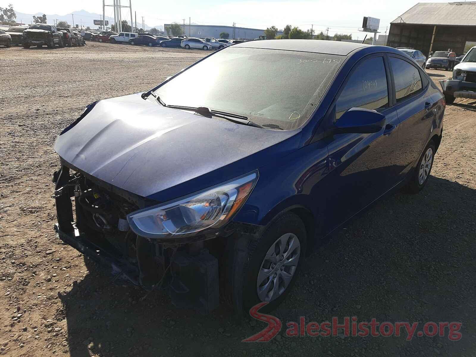 KMHCT4AE6HU237355 2017 HYUNDAI ACCENT