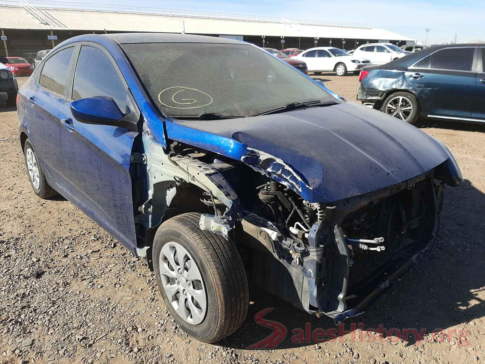 KMHCT4AE6HU237355 2017 HYUNDAI ACCENT