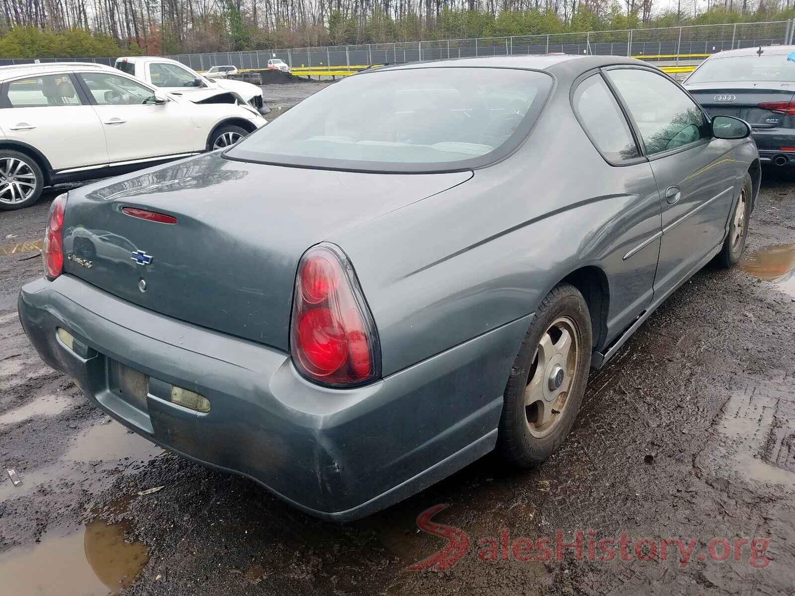 1FM5K7B88GGA08534 2004 CHEVROLET MONTECARLO