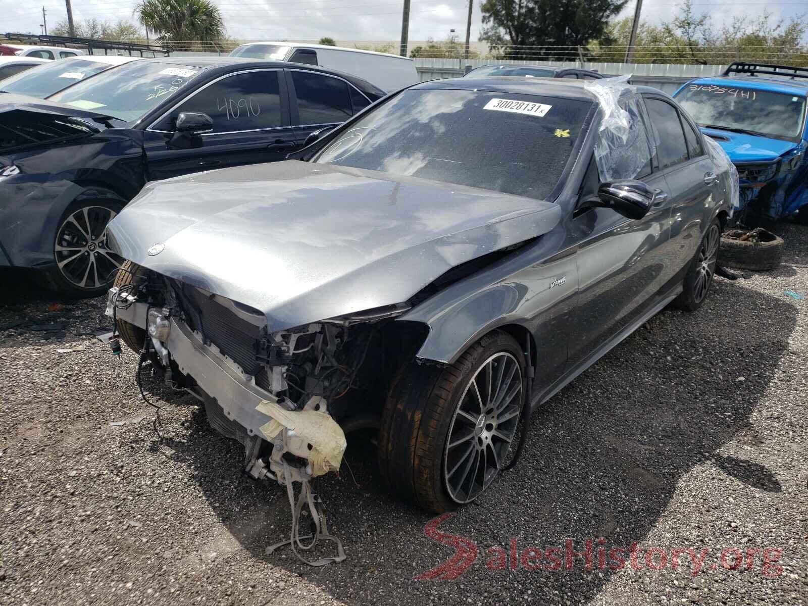 55SWF6EB5HU193604 2017 MERCEDES-BENZ C CLASS