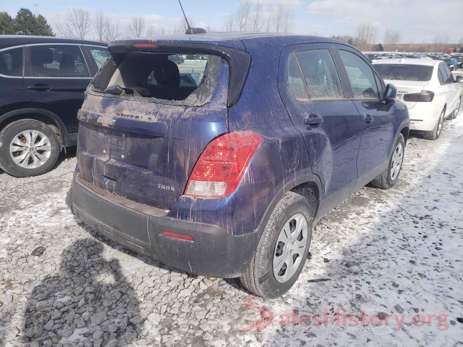 3GNCJKSB7GL242180 2016 CHEVROLET TRAX