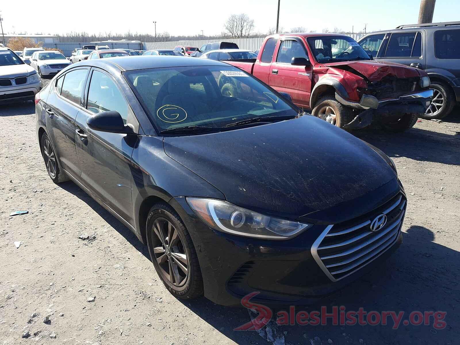 5NPD84LF3HH000428 2017 HYUNDAI ELANTRA