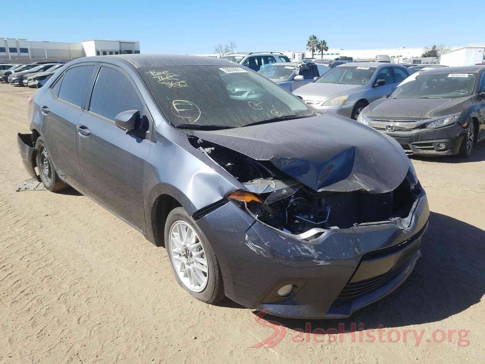 5YFBURHE4GP507193 2016 TOYOTA COROLLA