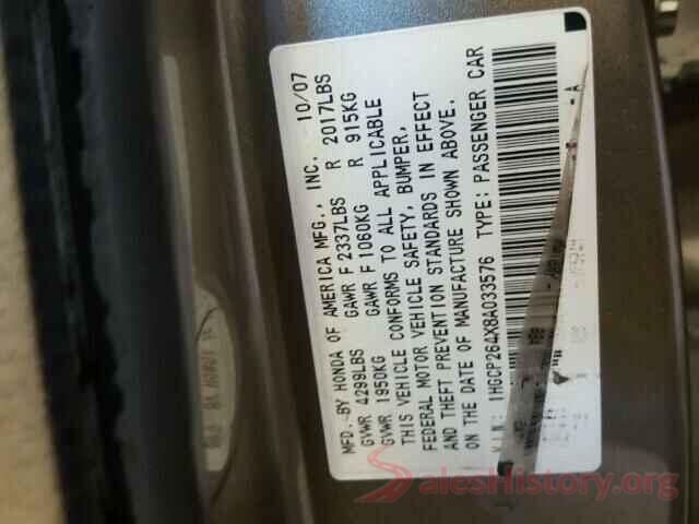 SALZP2FX4LH022097 2008 HONDA ACCORD