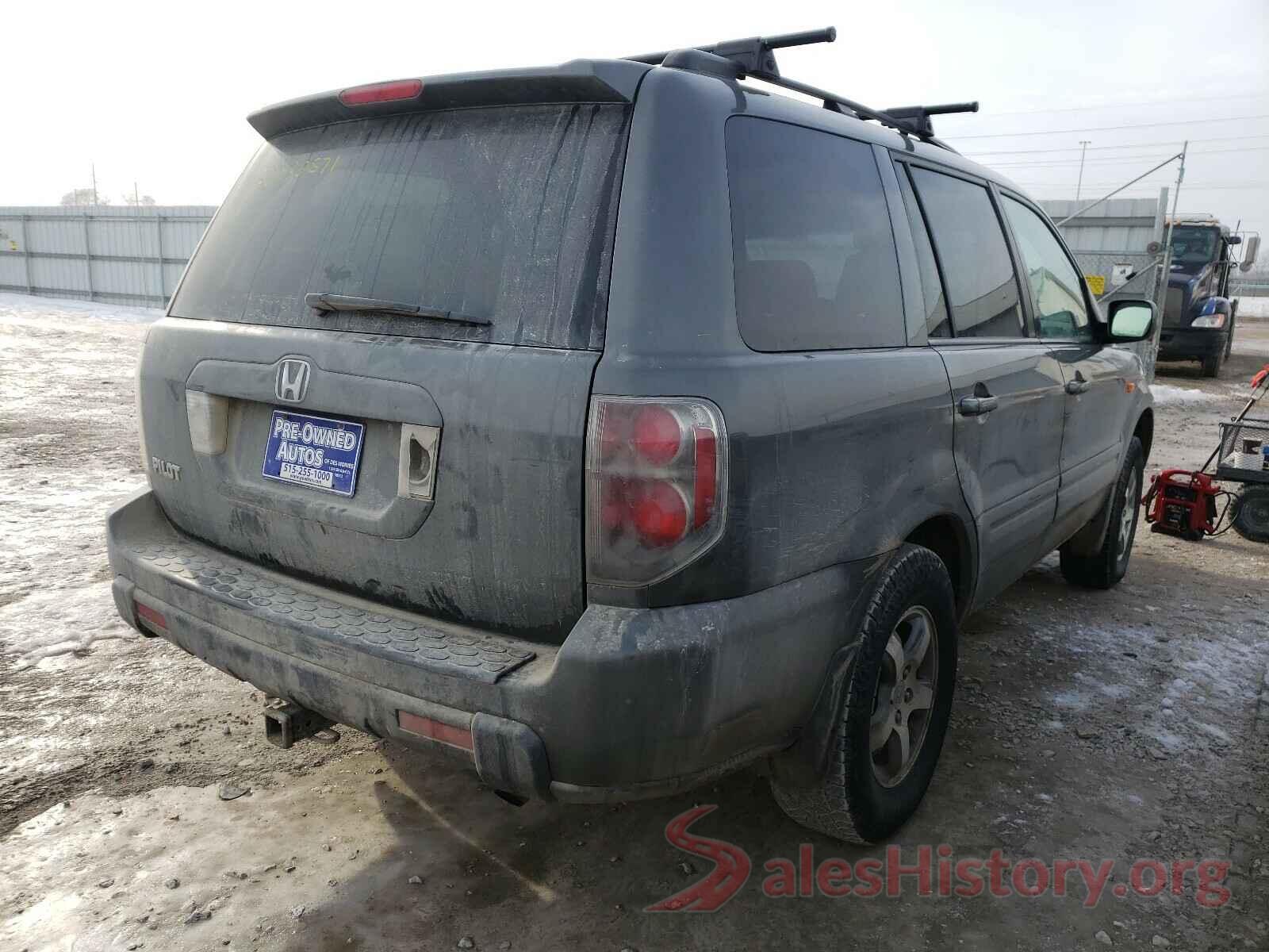 4T1BF1FK8GU194040 2007 HONDA PILOT