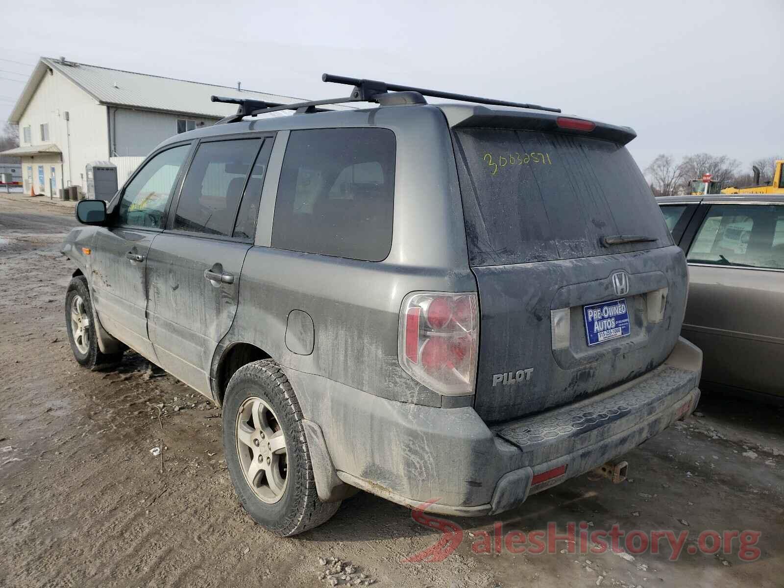 4T1BF1FK8GU194040 2007 HONDA PILOT