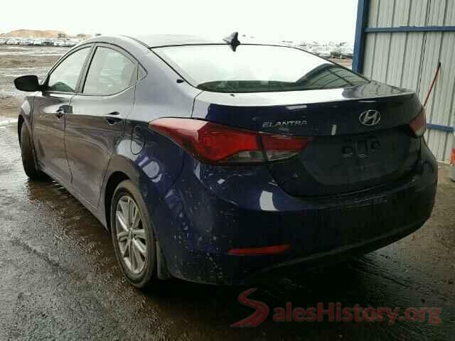 KM8J3CA45GU107302 2014 HYUNDAI ELANTRA