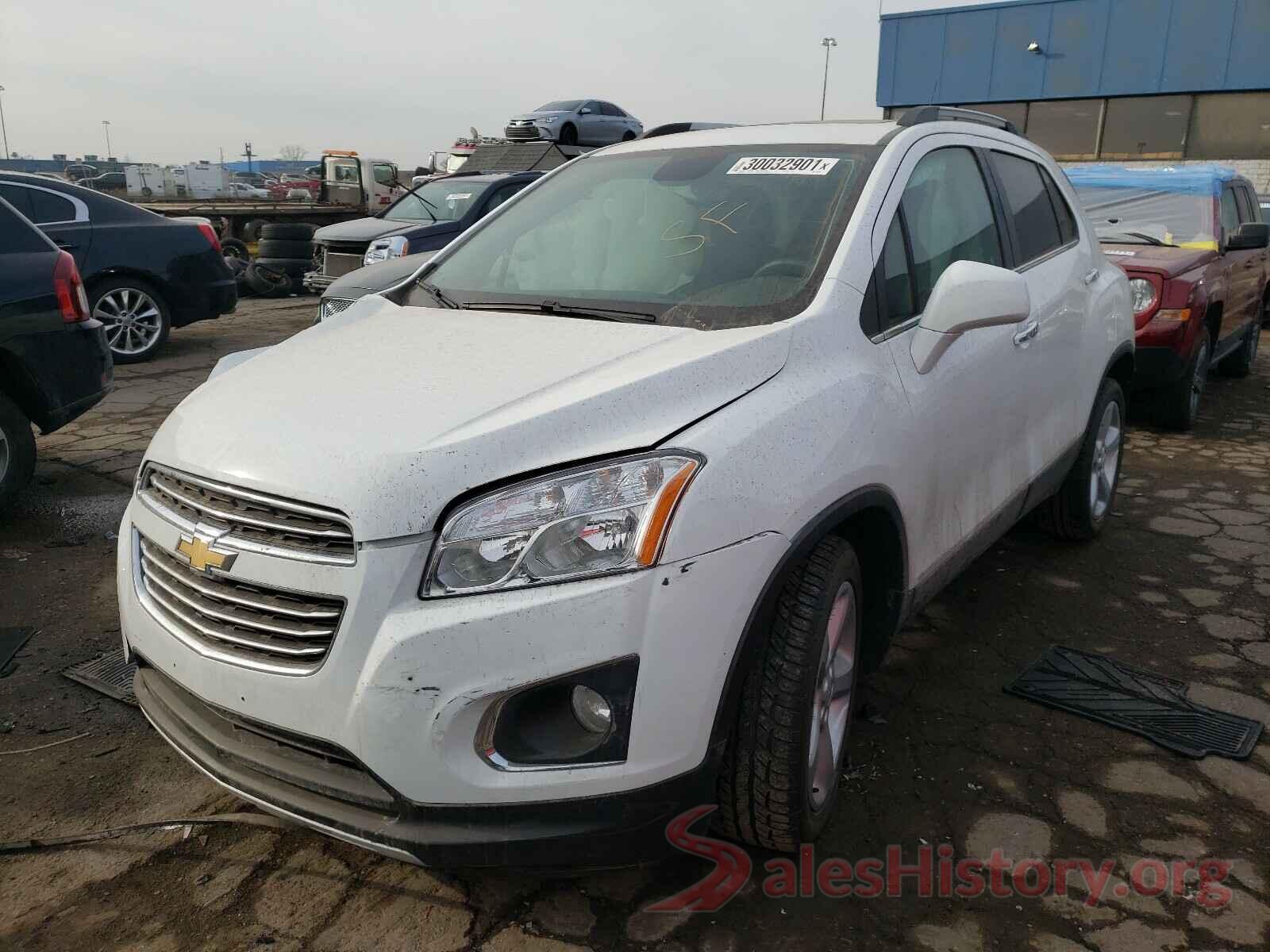 KL7CJRSB7GB605058 2016 CHEVROLET TRAX