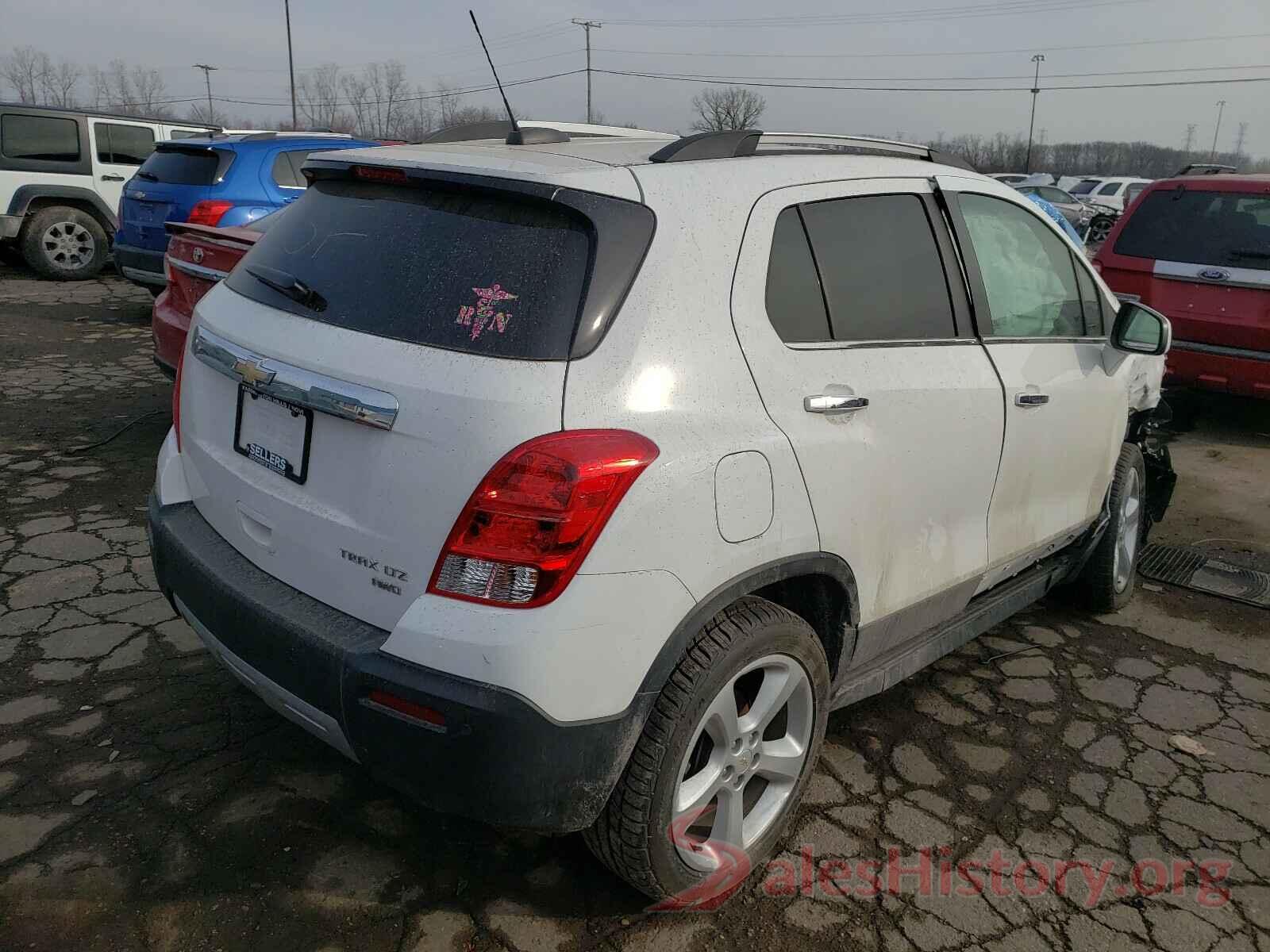 KL7CJRSB7GB605058 2016 CHEVROLET TRAX