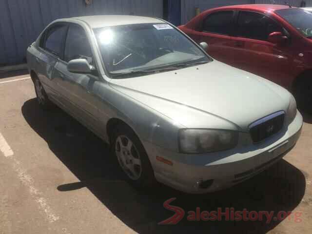 JTMBFREV2JJ741875 2003 HYUNDAI ELANTRA