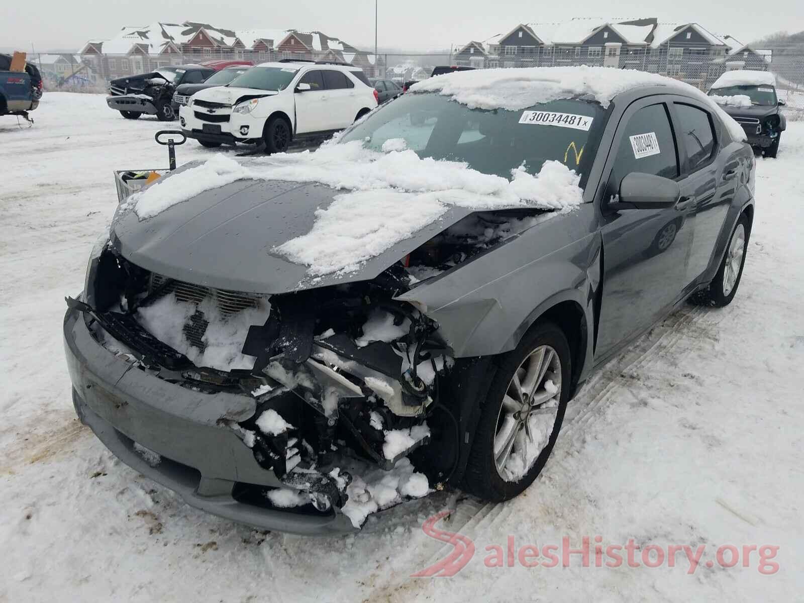 4S3GKAL60J3605554 2013 DODGE AVENGER