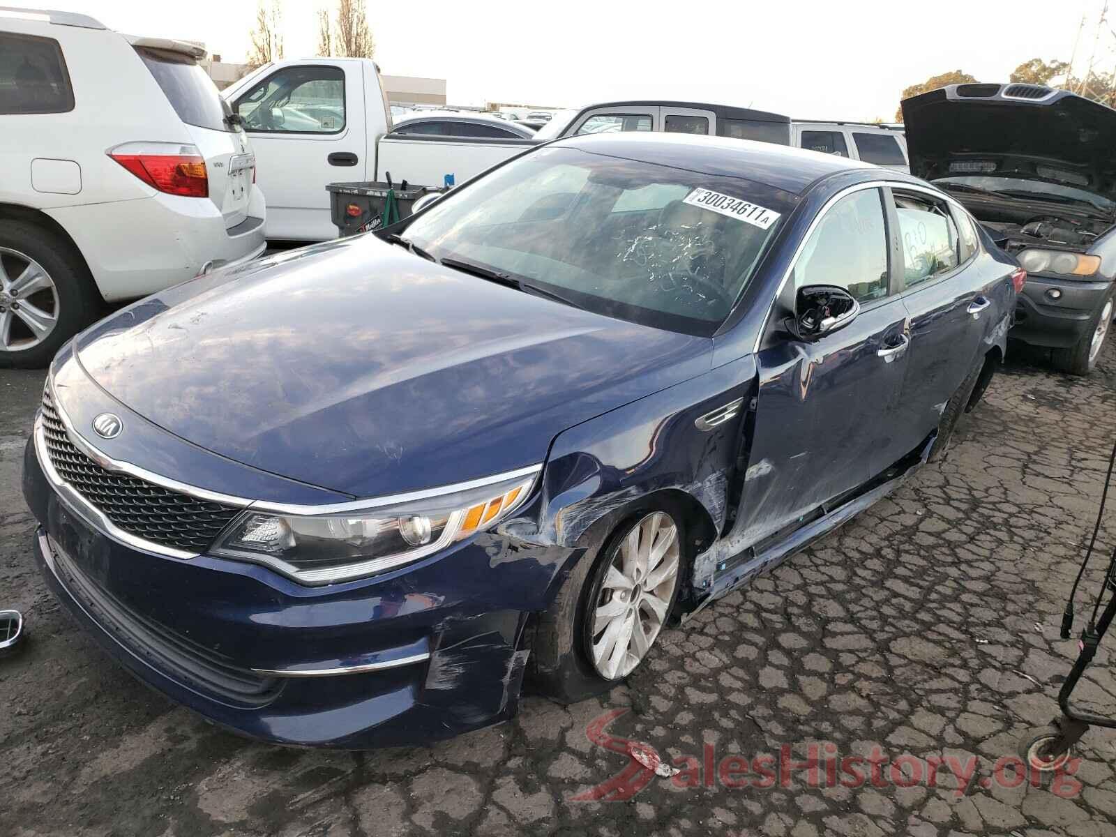 5XXGT4L32GG084608 2016 KIA OPTIMA