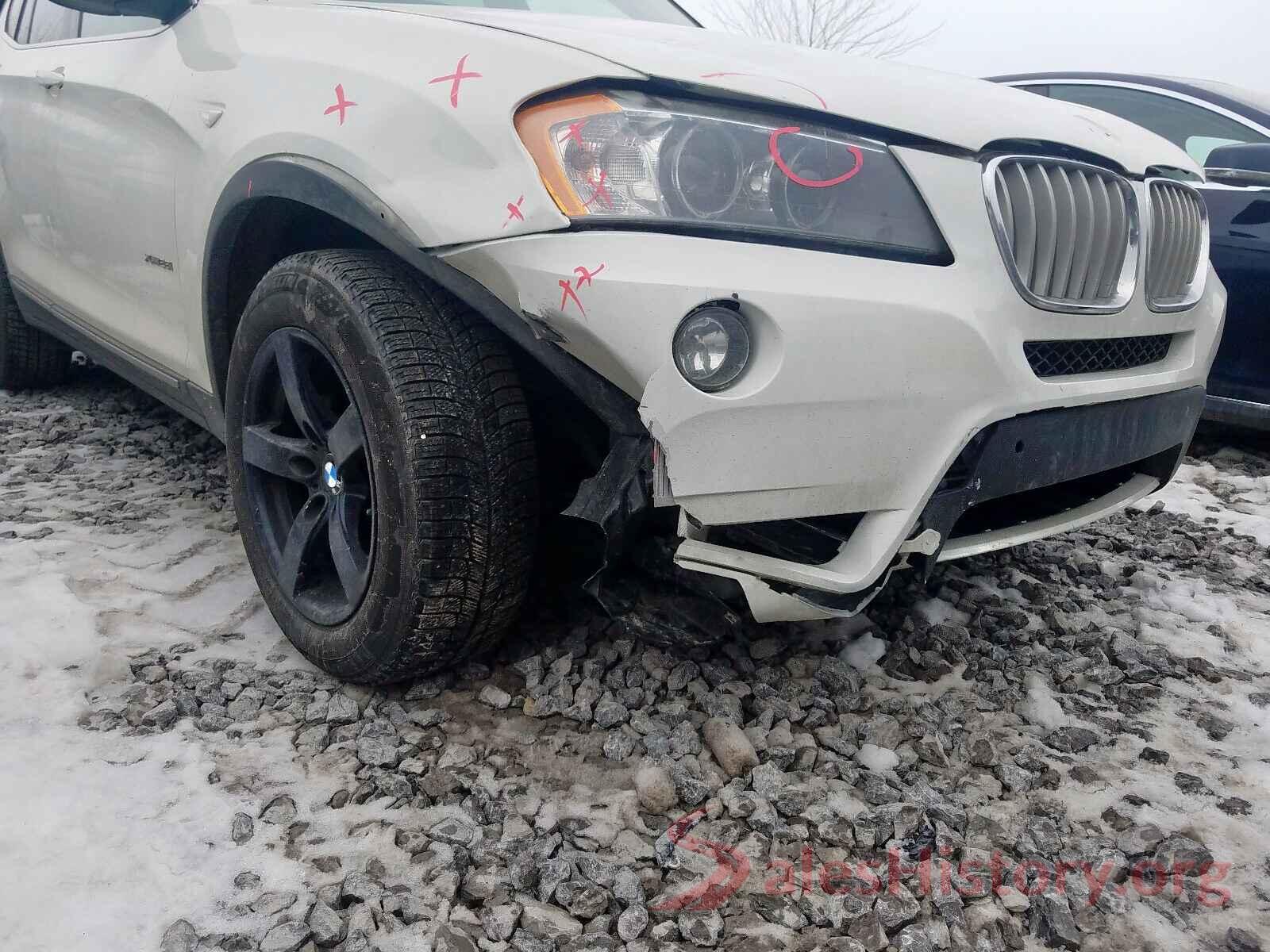 2T3RFREV9GW457295 2011 BMW X3