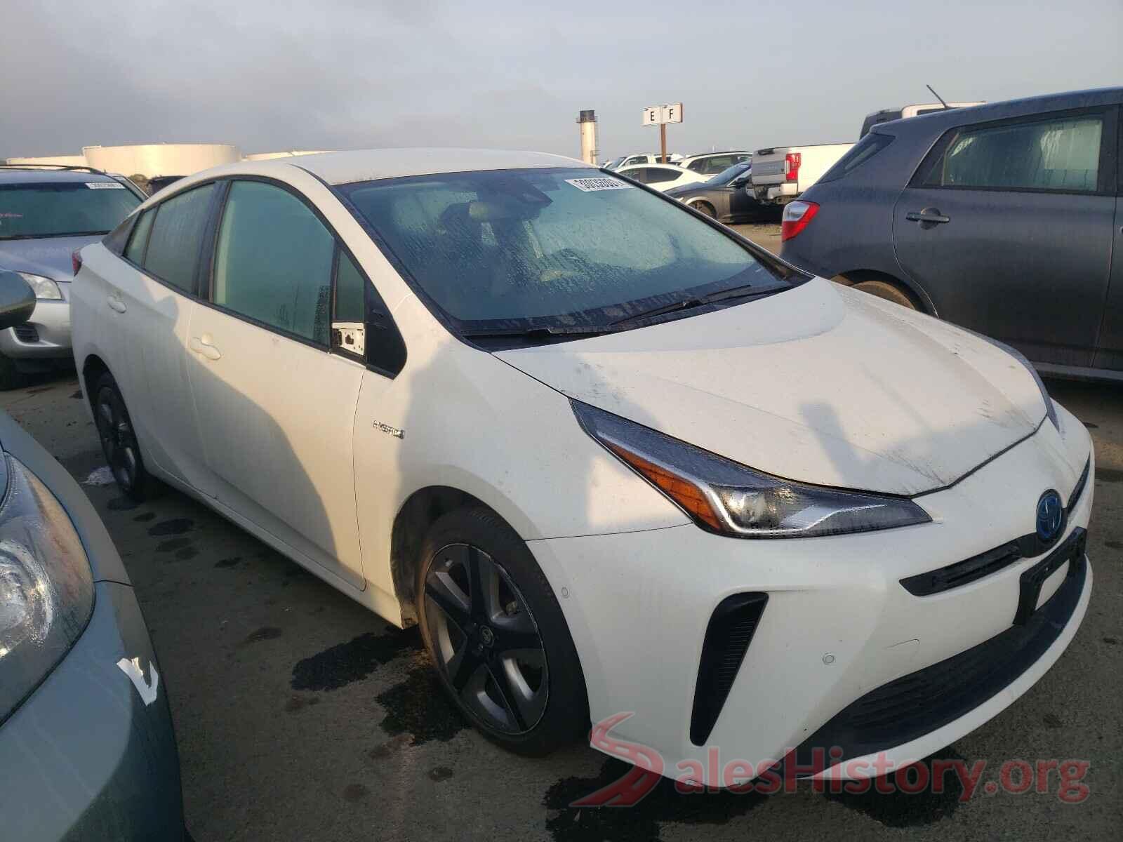 JTDKARFU0K3073603 2019 TOYOTA PRIUS