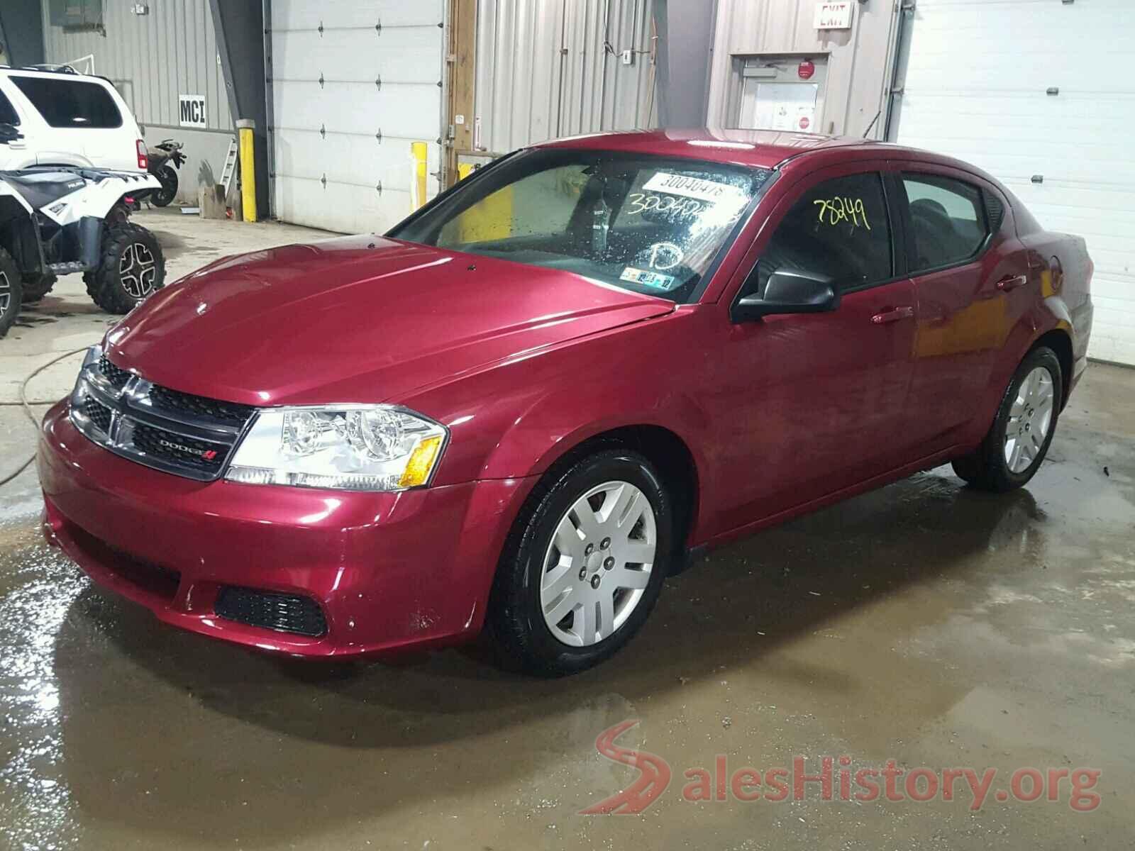 1FTEX1EB0JKF16625 2014 DODGE AVENGER