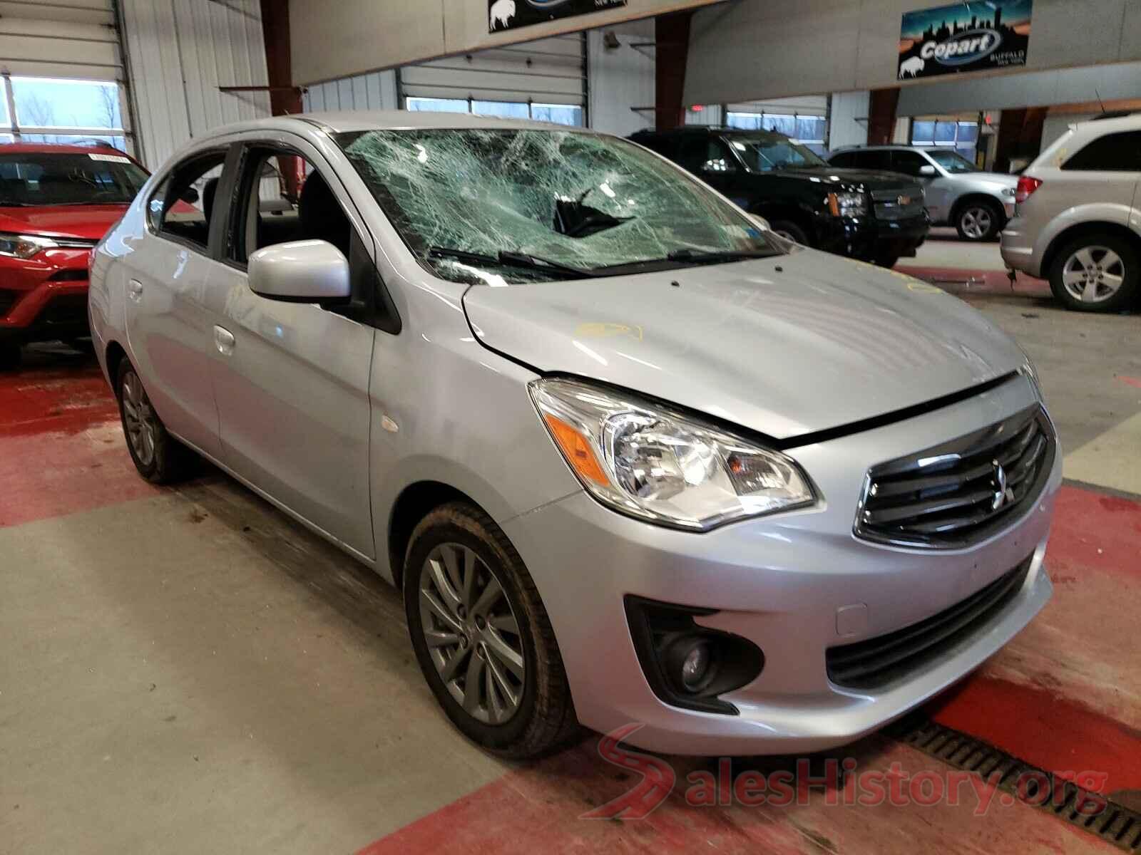 ML32F3FJXJHF02192 2018 MITSUBISHI MIRAGE