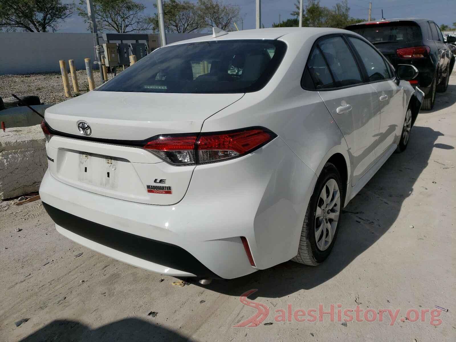 5YFEPRAE1LP077356 2020 TOYOTA COROLLA