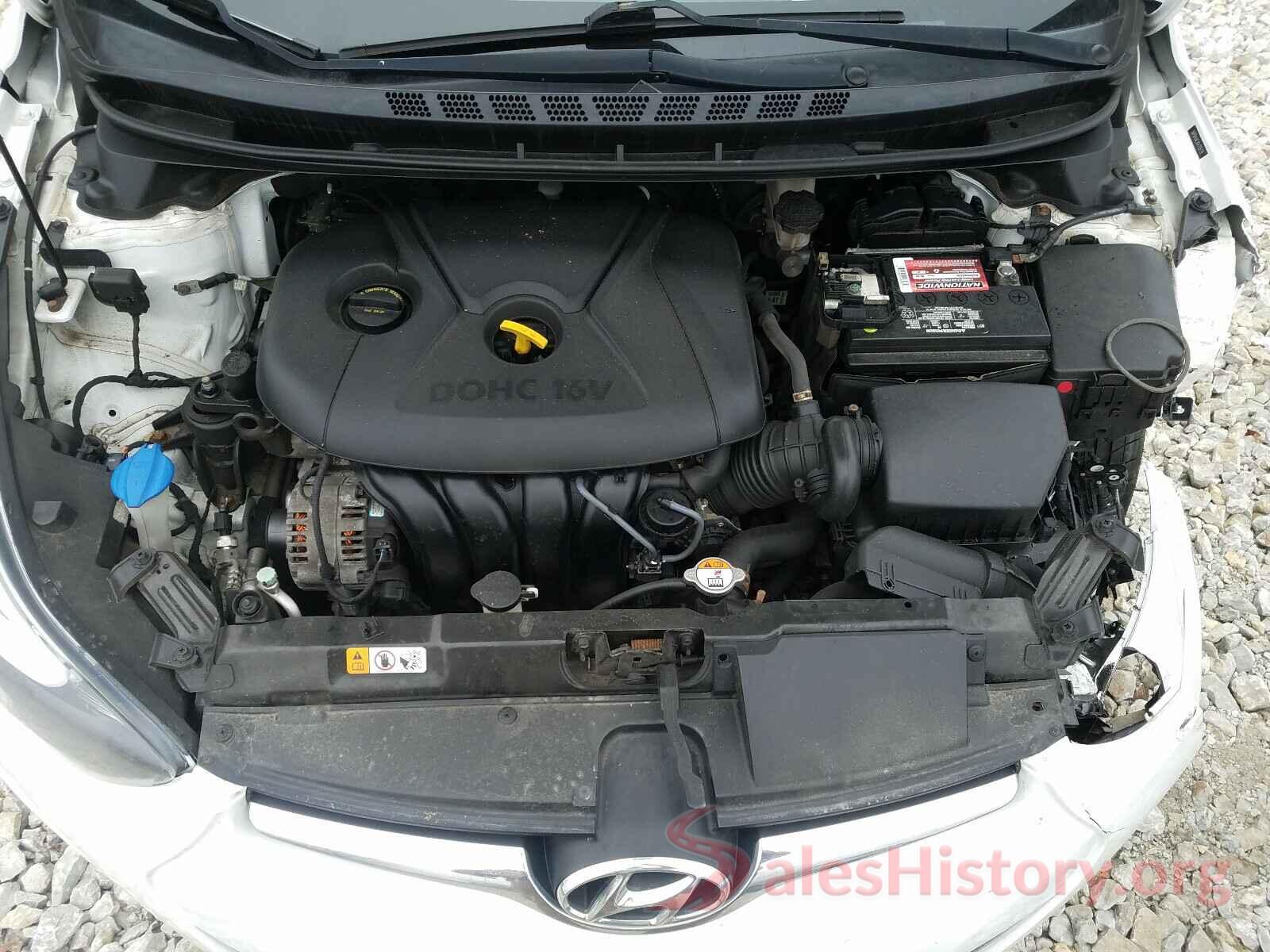 5NPDH4AE3GH755734 2016 HYUNDAI ELANTRA