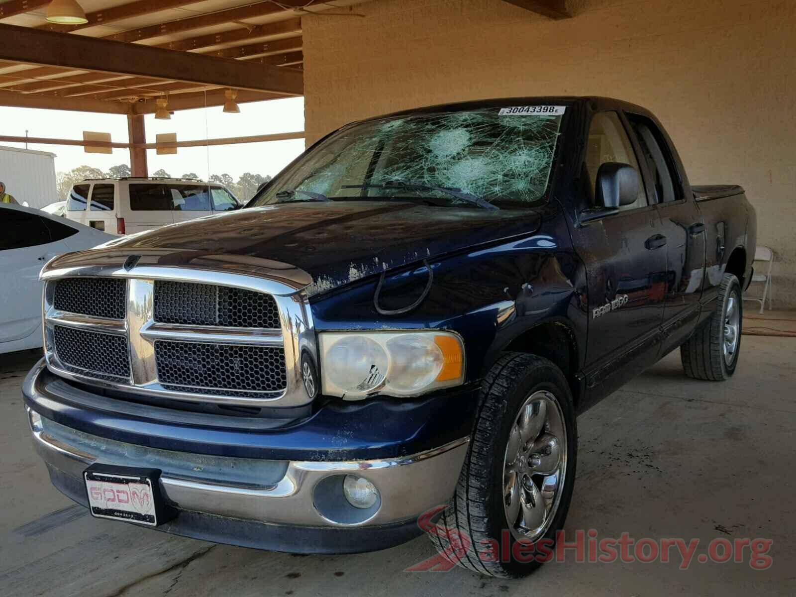 2HGFC3B34KH356008 2003 DODGE RAM 1500