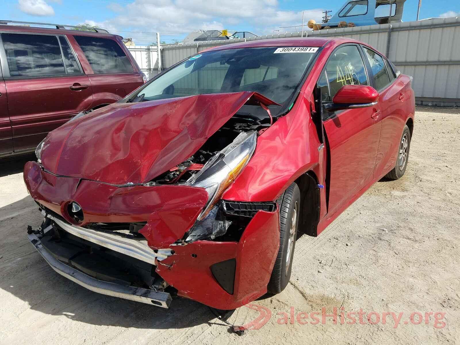 JTDKBRFU1H3055830 2017 TOYOTA PRIUS