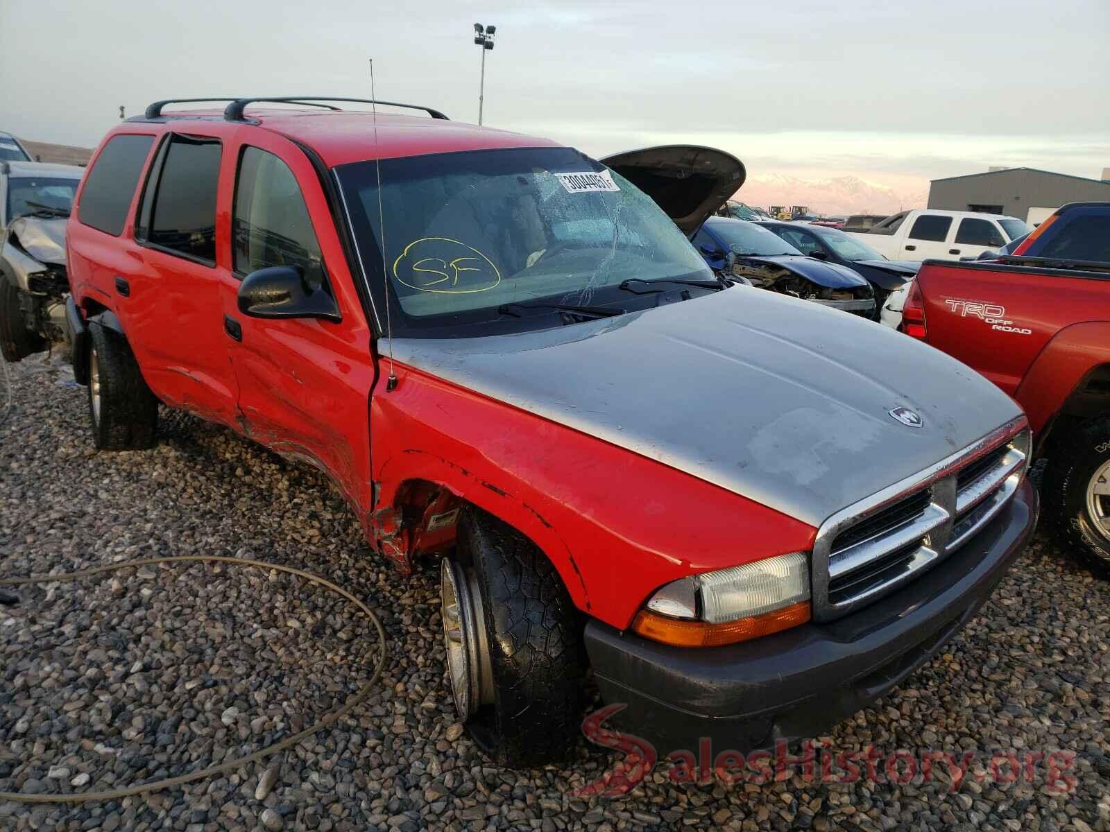 5XXGT4L39LG444029 2003 DODGE DURANGO