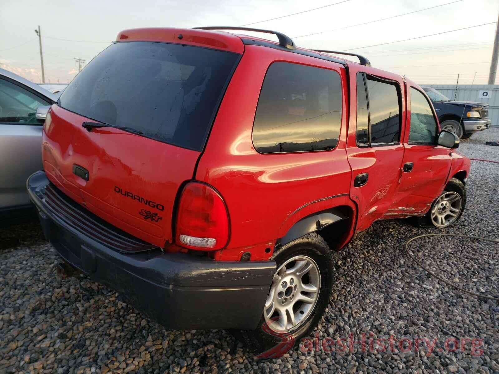 5XXGT4L39LG444029 2003 DODGE DURANGO