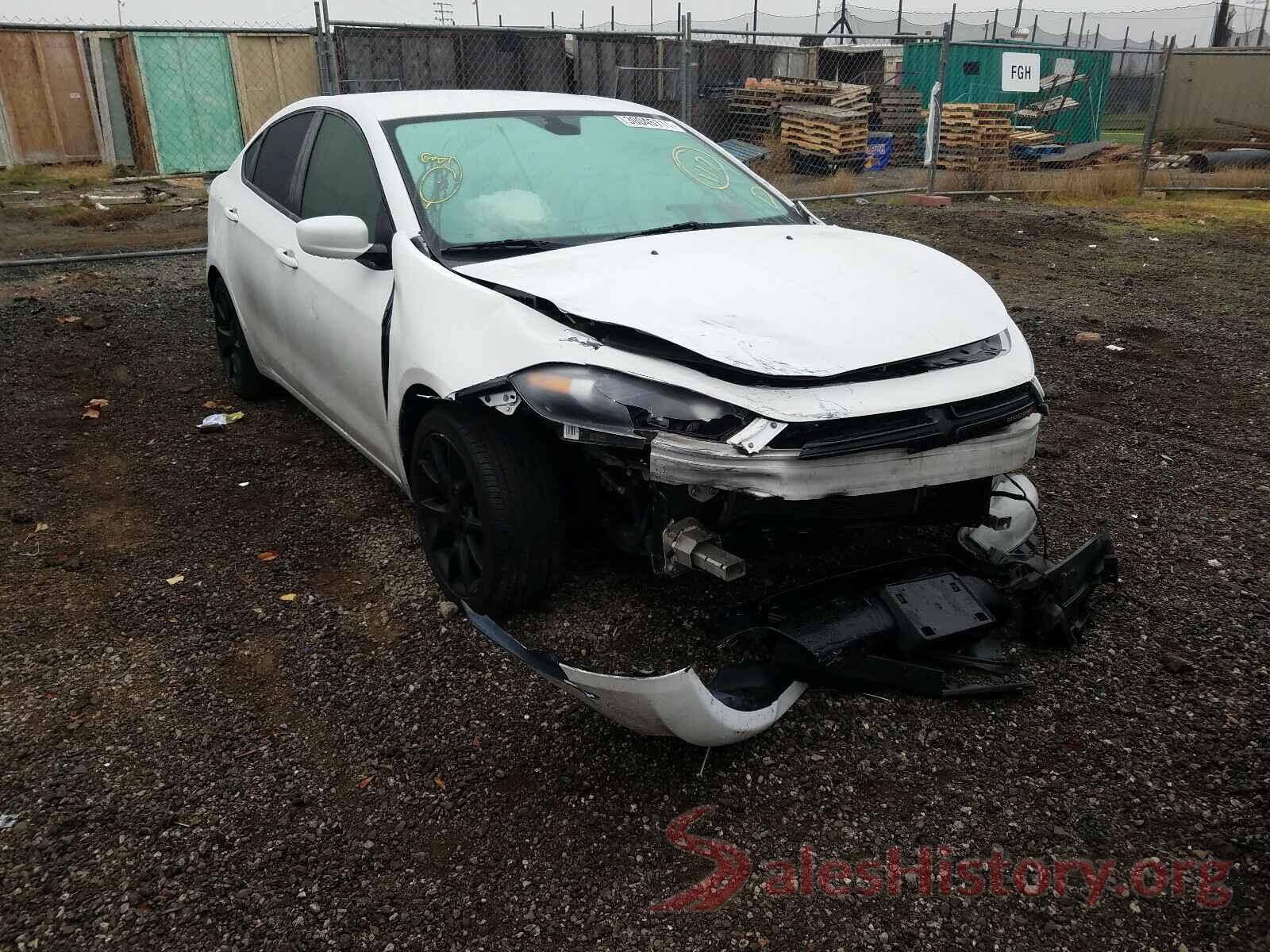 1C3CDFAA9GD516232 2016 DODGE DART