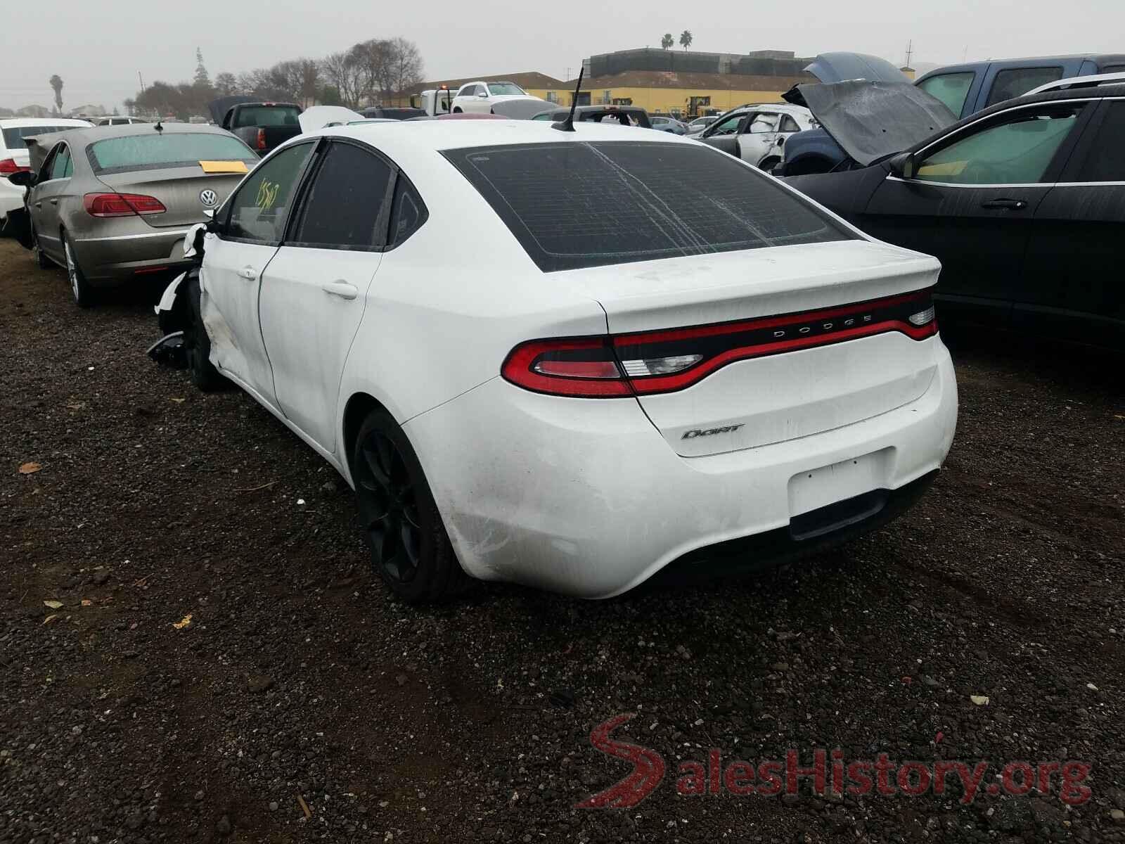 1C3CDFAA9GD516232 2016 DODGE DART