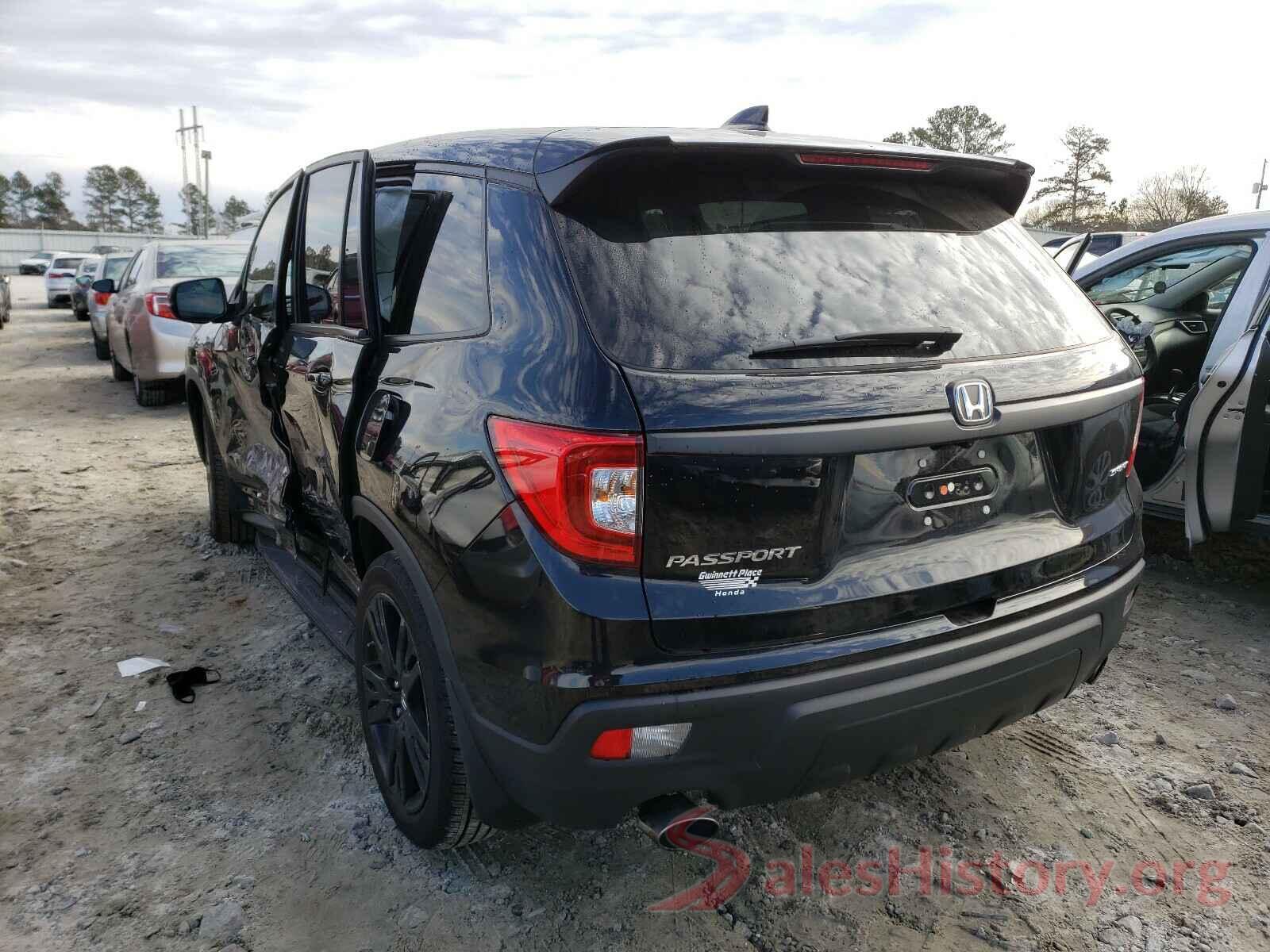 5FNYF7H28KB004673 2019 HONDA PASSPORT