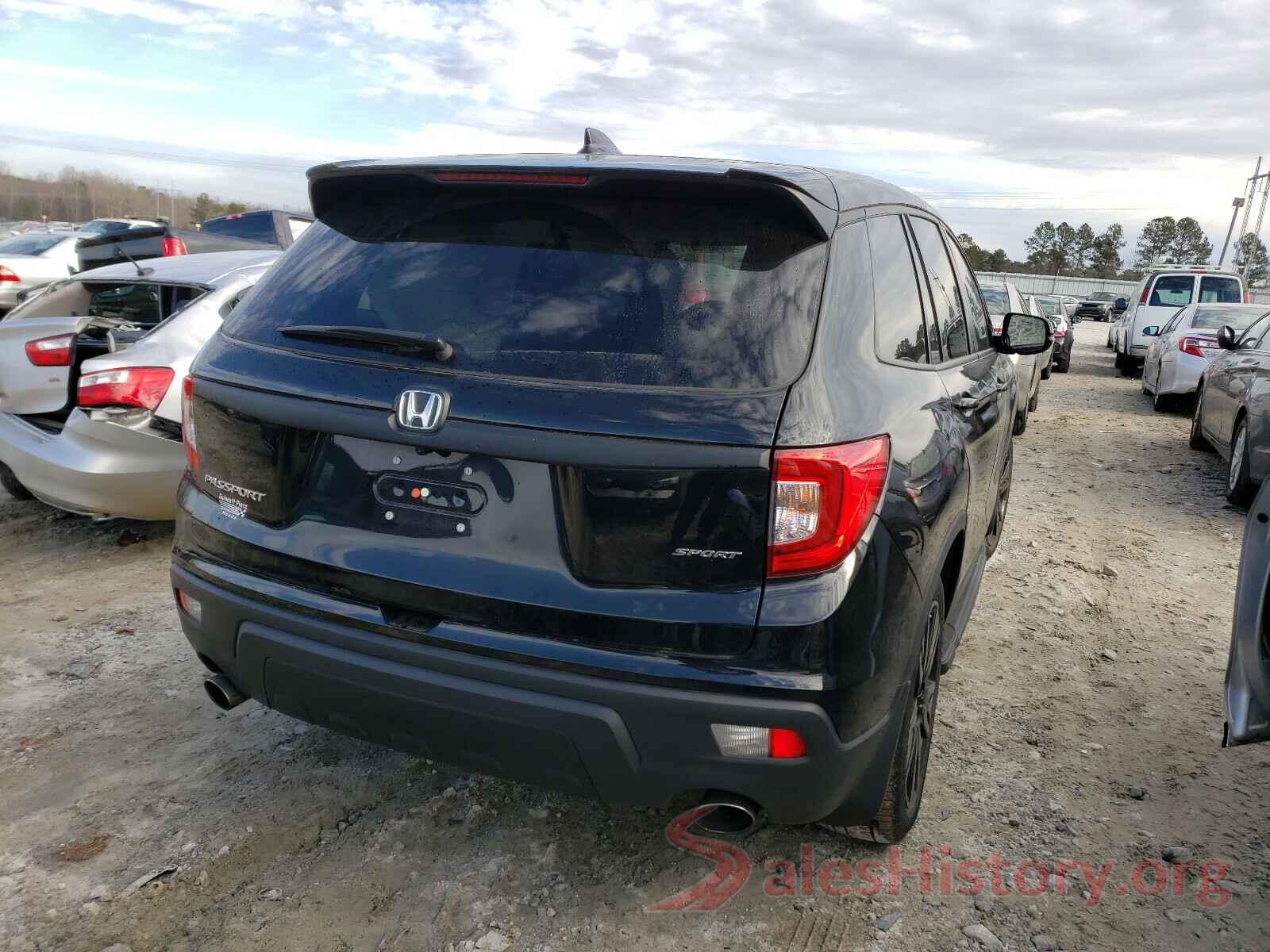 5FNYF7H28KB004673 2019 HONDA PASSPORT