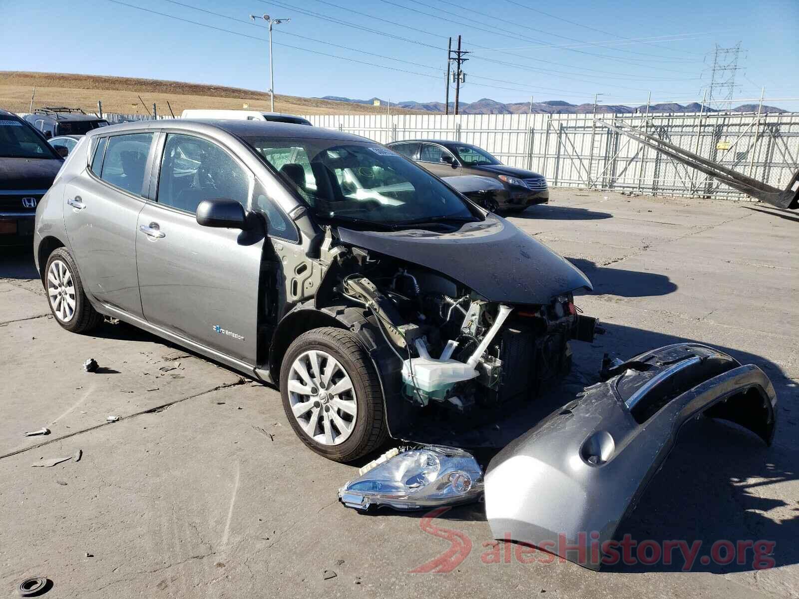 1N4BZ0CP8HC307312 2017 NISSAN LEAF