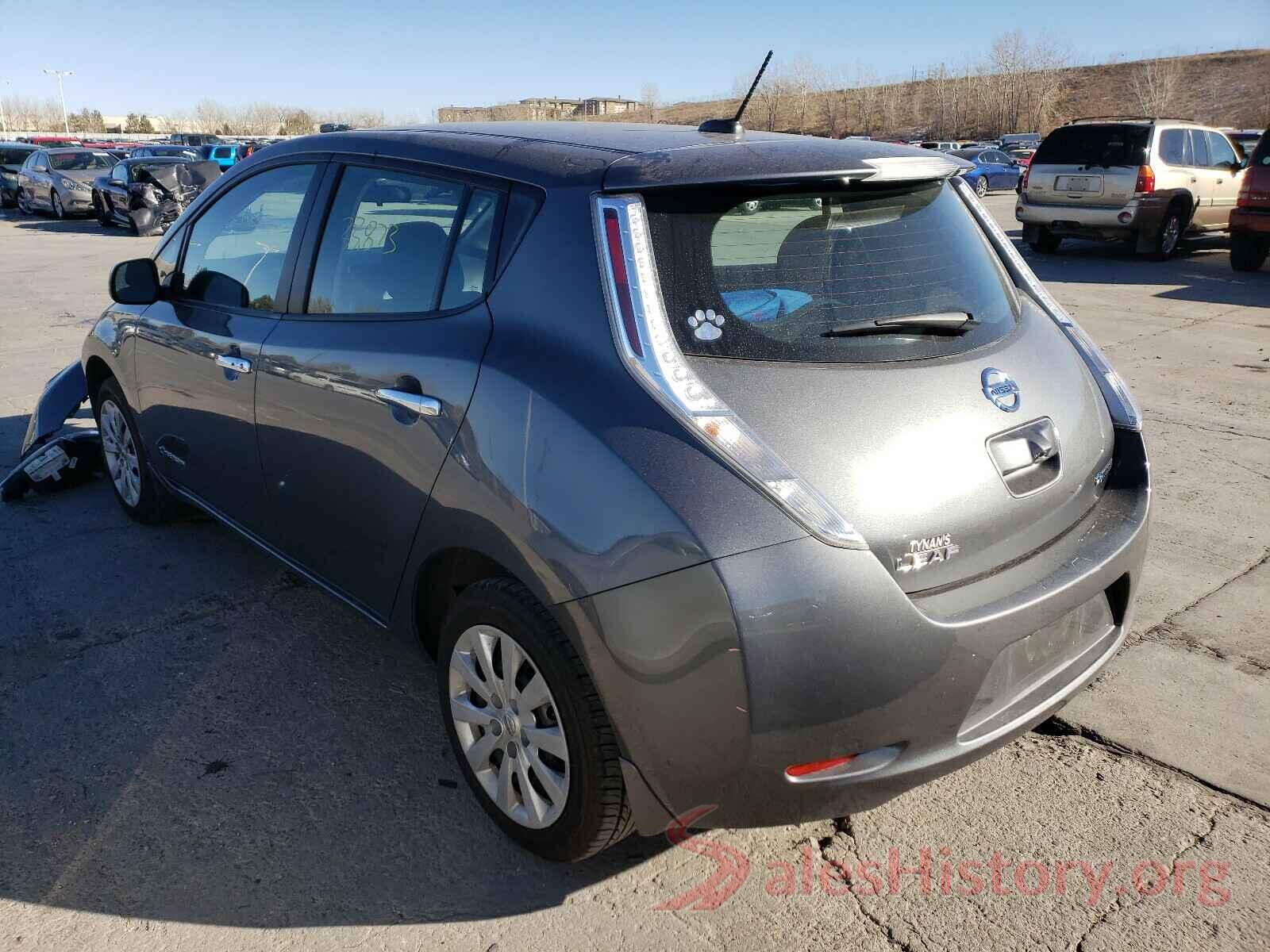 1N4BZ0CP8HC307312 2017 NISSAN LEAF