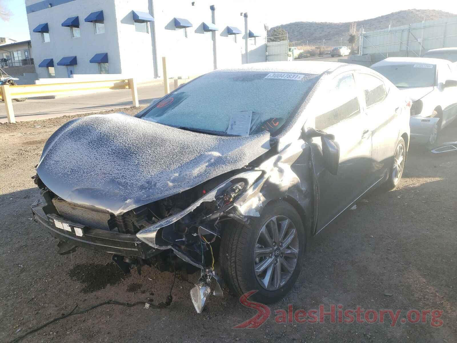 KMHDH4AE5GU568402 2016 HYUNDAI ELANTRA