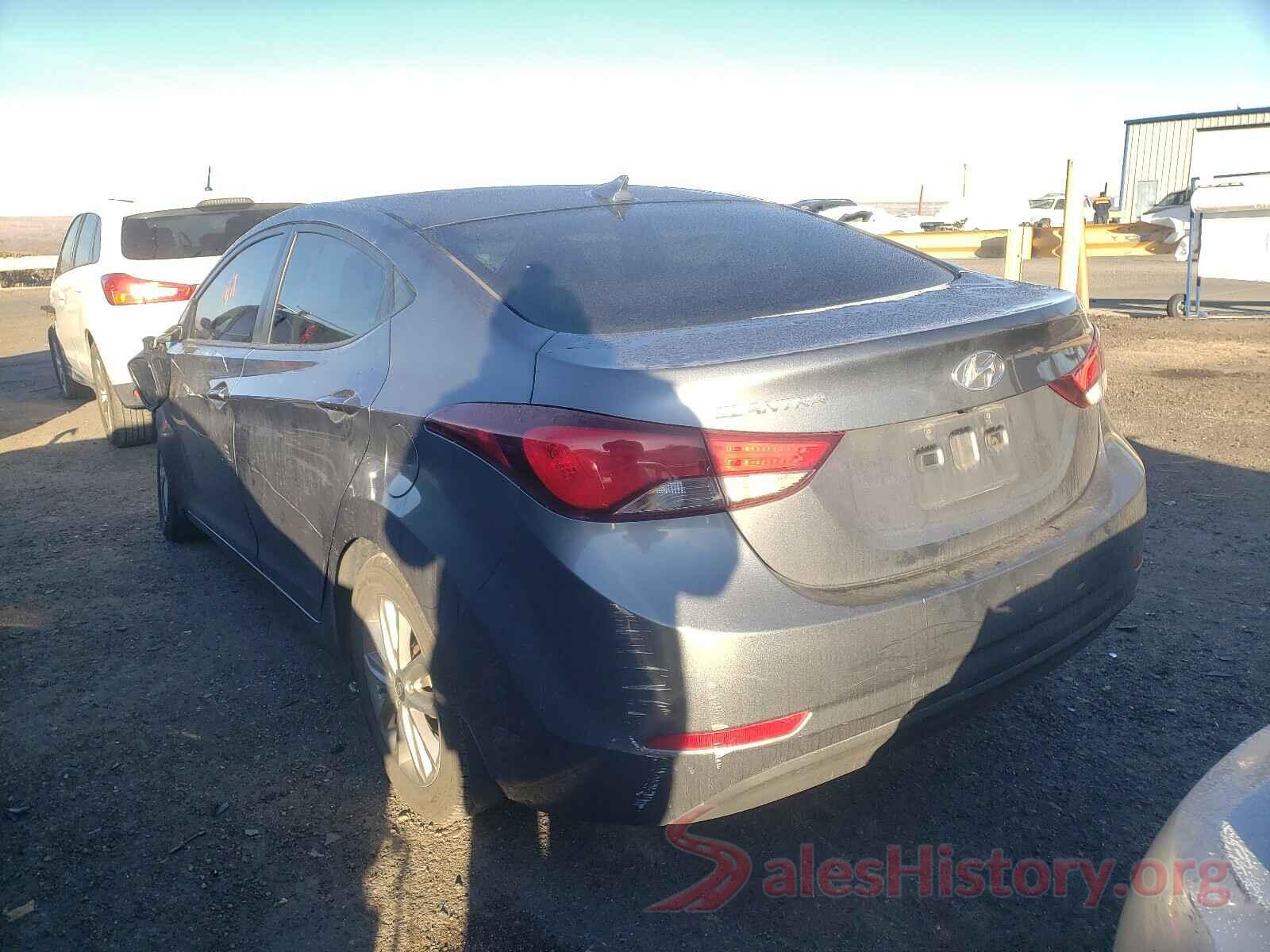 KMHDH4AE5GU568402 2016 HYUNDAI ELANTRA