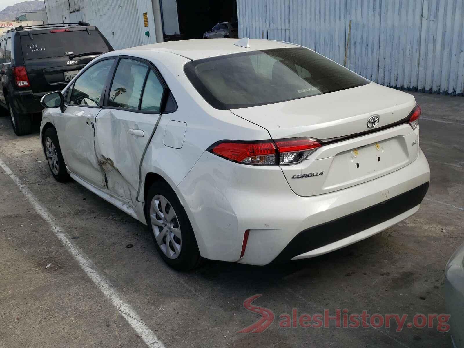 JTDEPRAE0LJ102025 2020 TOYOTA COROLLA