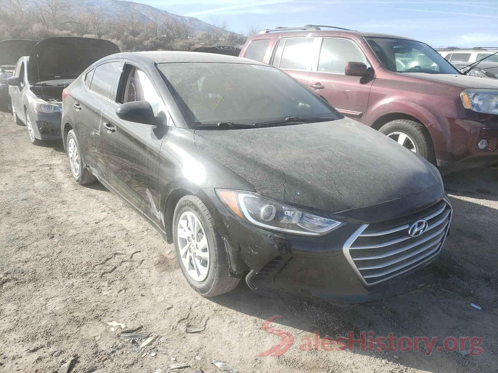 5NPD74LF7JH304581 2018 HYUNDAI ELANTRA