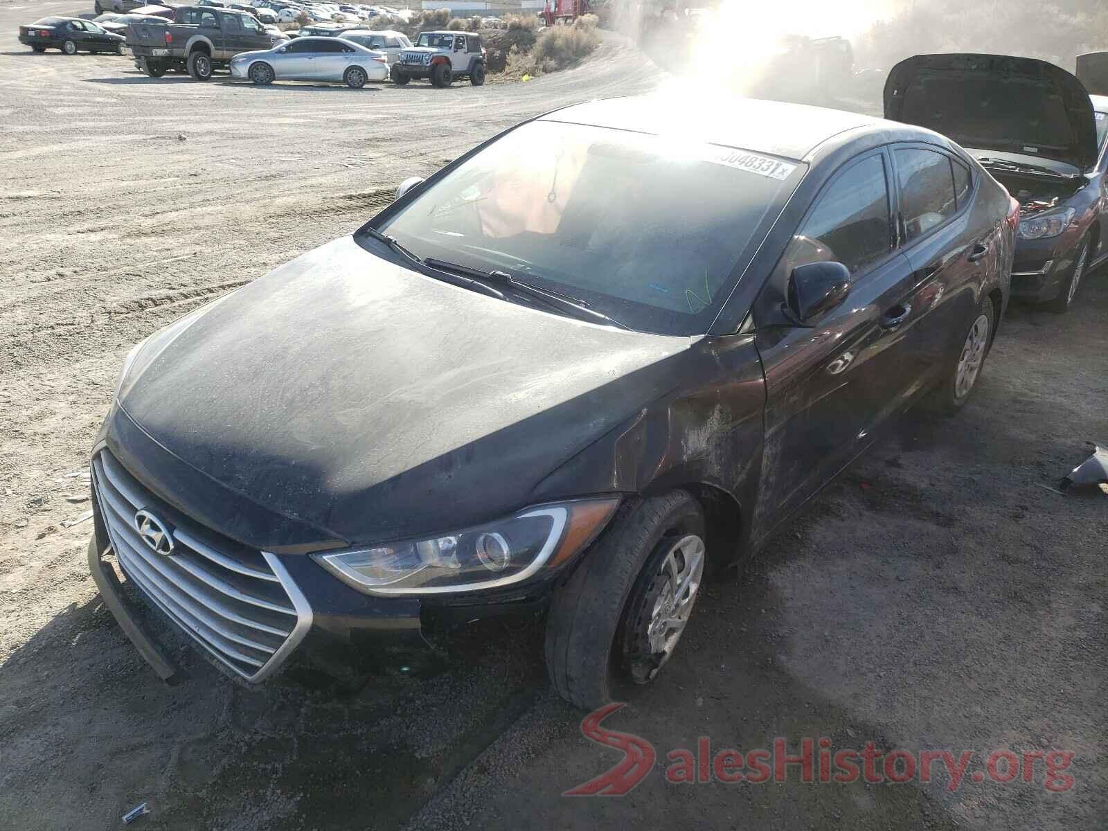 5NPD74LF7JH304581 2018 HYUNDAI ELANTRA