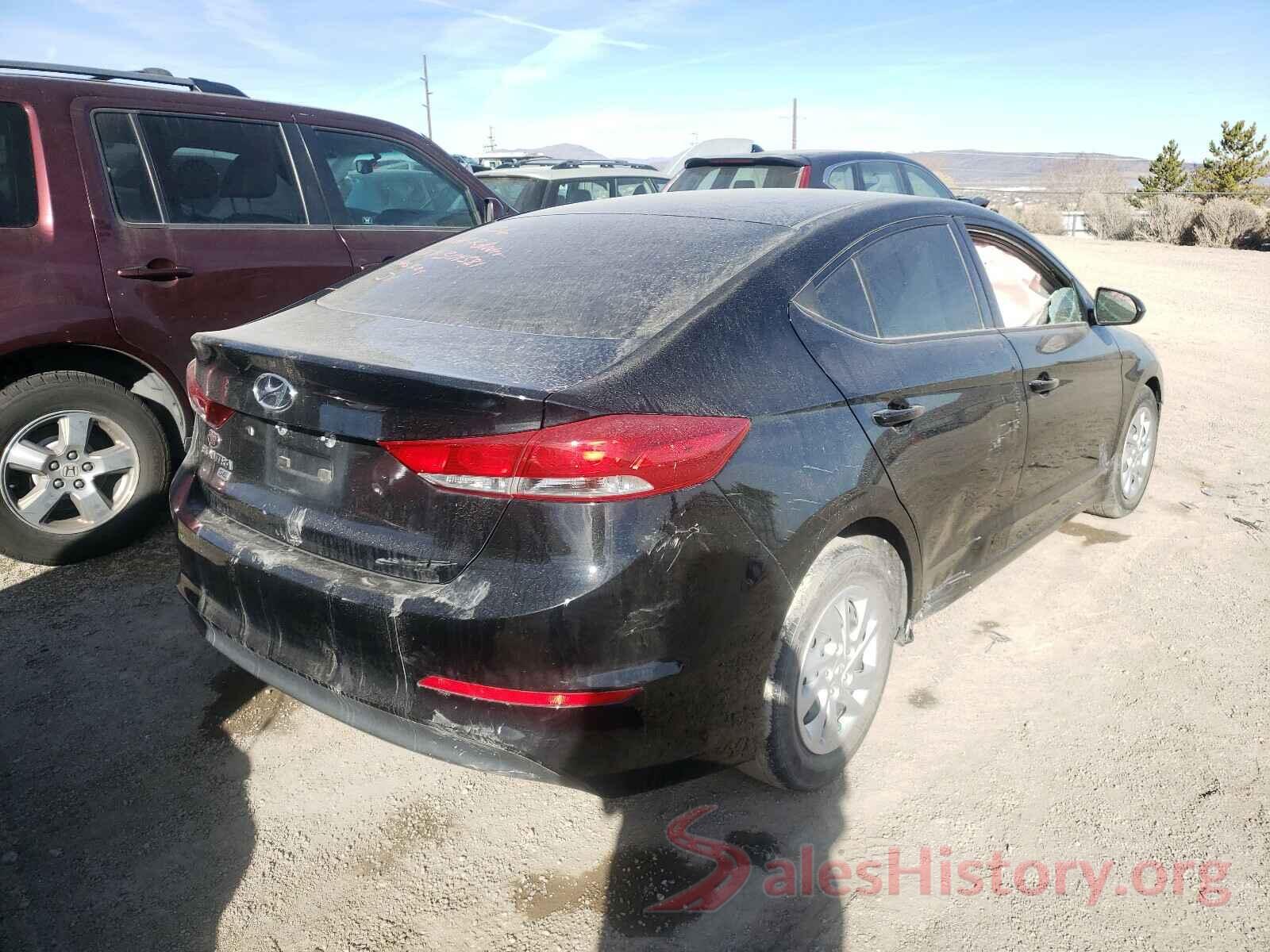 5NPD74LF7JH304581 2018 HYUNDAI ELANTRA