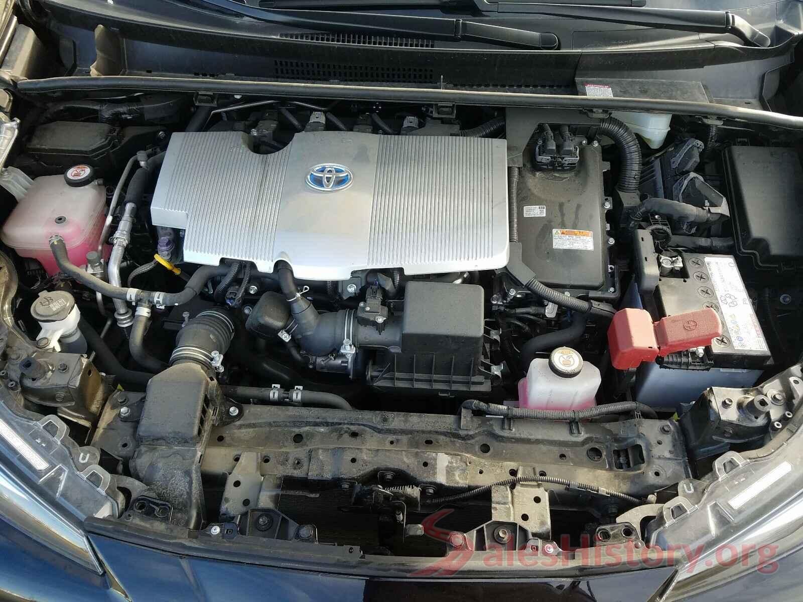 JTDL9RFU8K3011153 2019 TOYOTA PRIUS