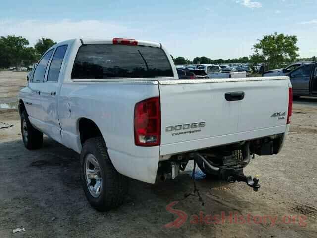 JHMZC5F3XKC003761 2004 DODGE RAM 1500