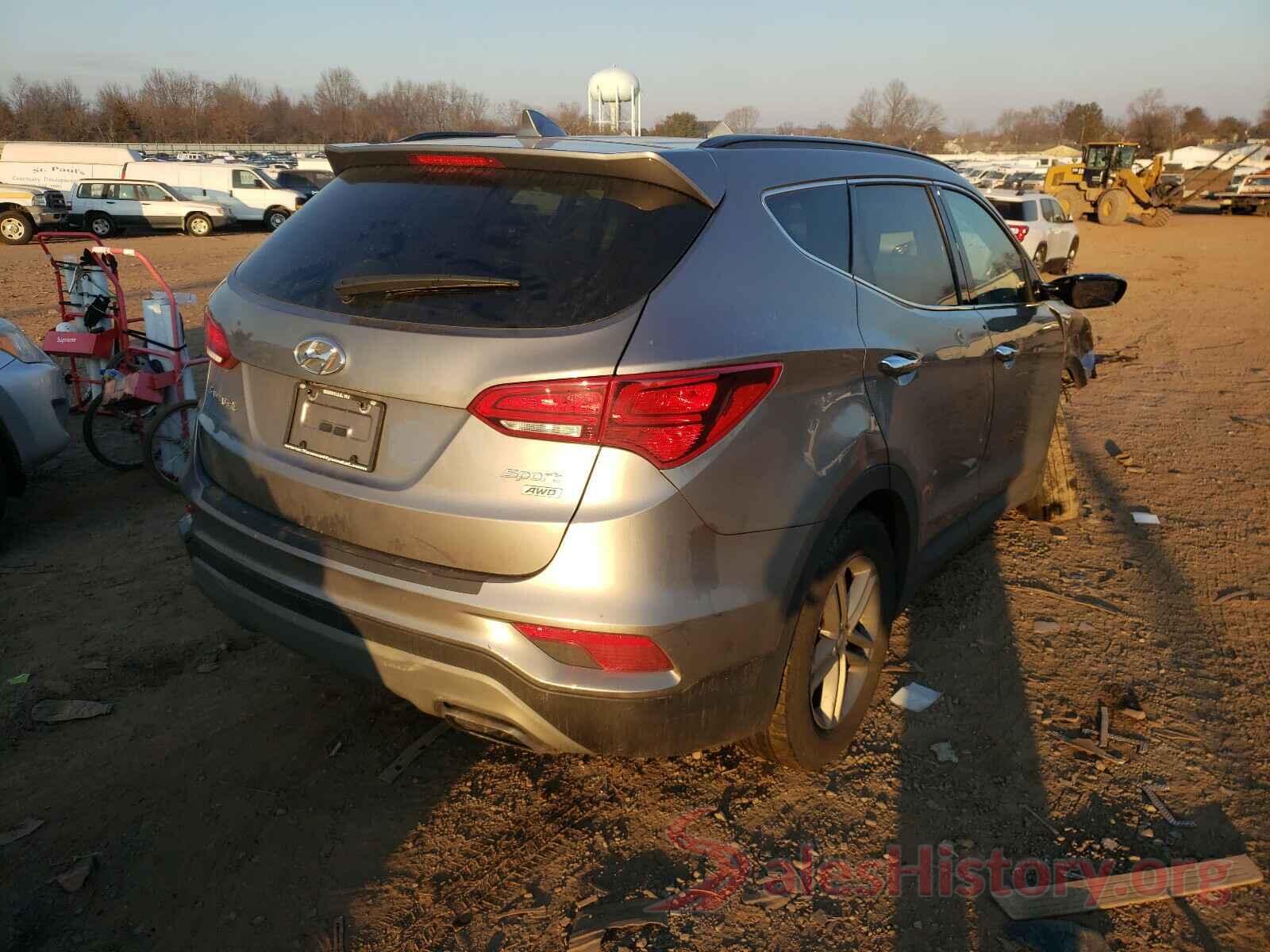 5XYZUDLB4JG565329 2018 HYUNDAI SANTA FE