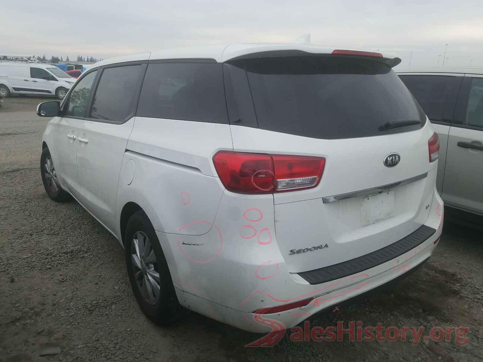 KNDMB5C17H6223206 2017 KIA SEDONA