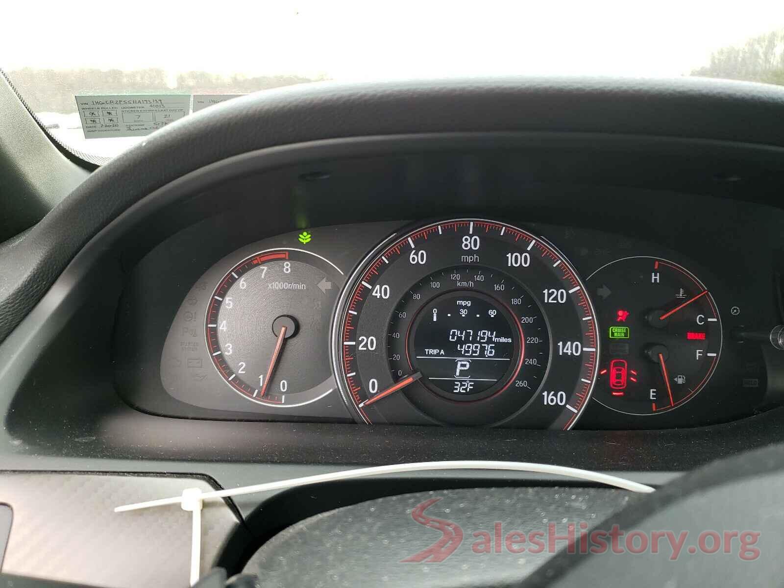 1HGCR2F55HA193139 2017 HONDA ACCORD