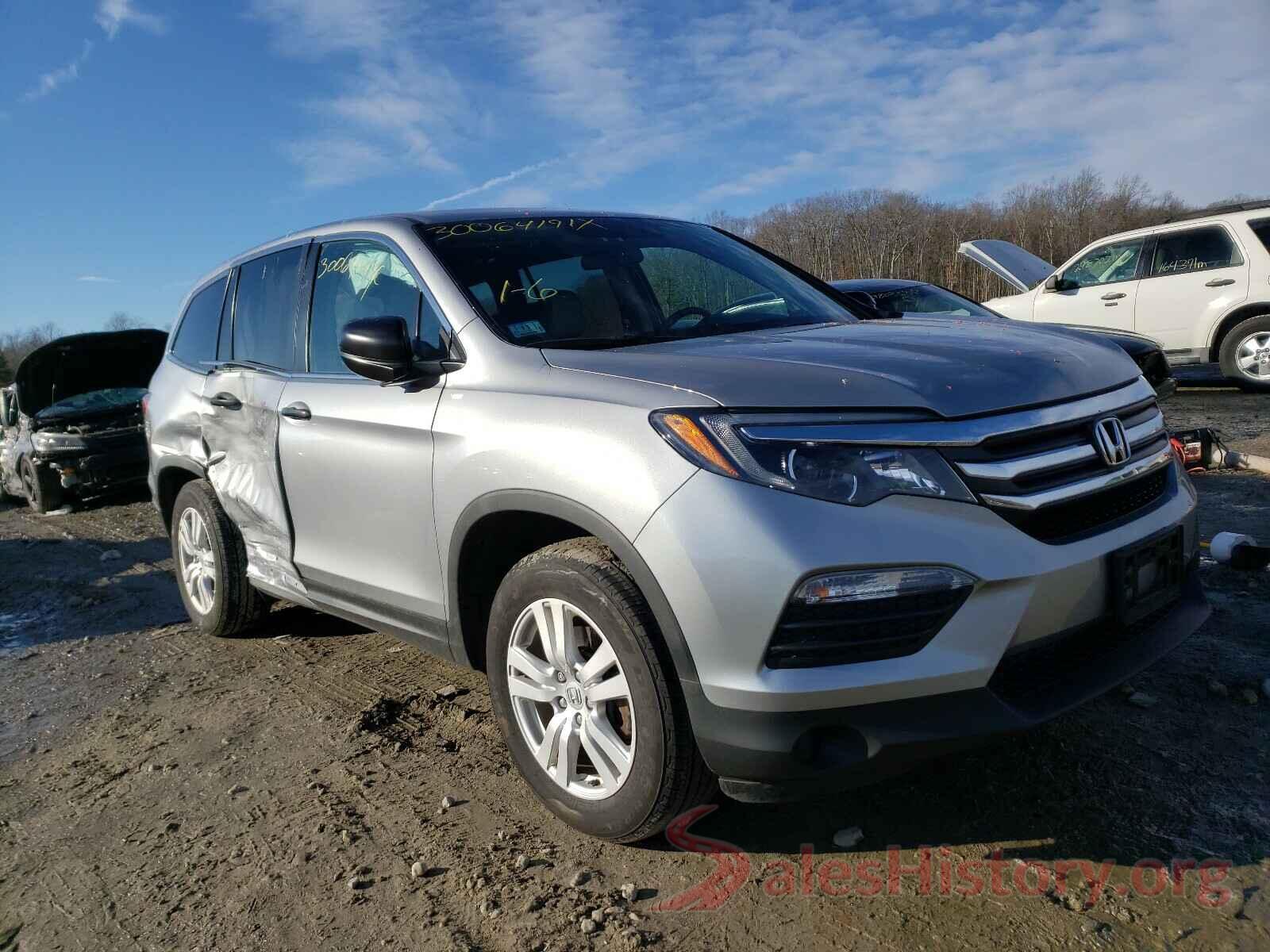 5FNYF6H19HB080302 2017 HONDA PILOT