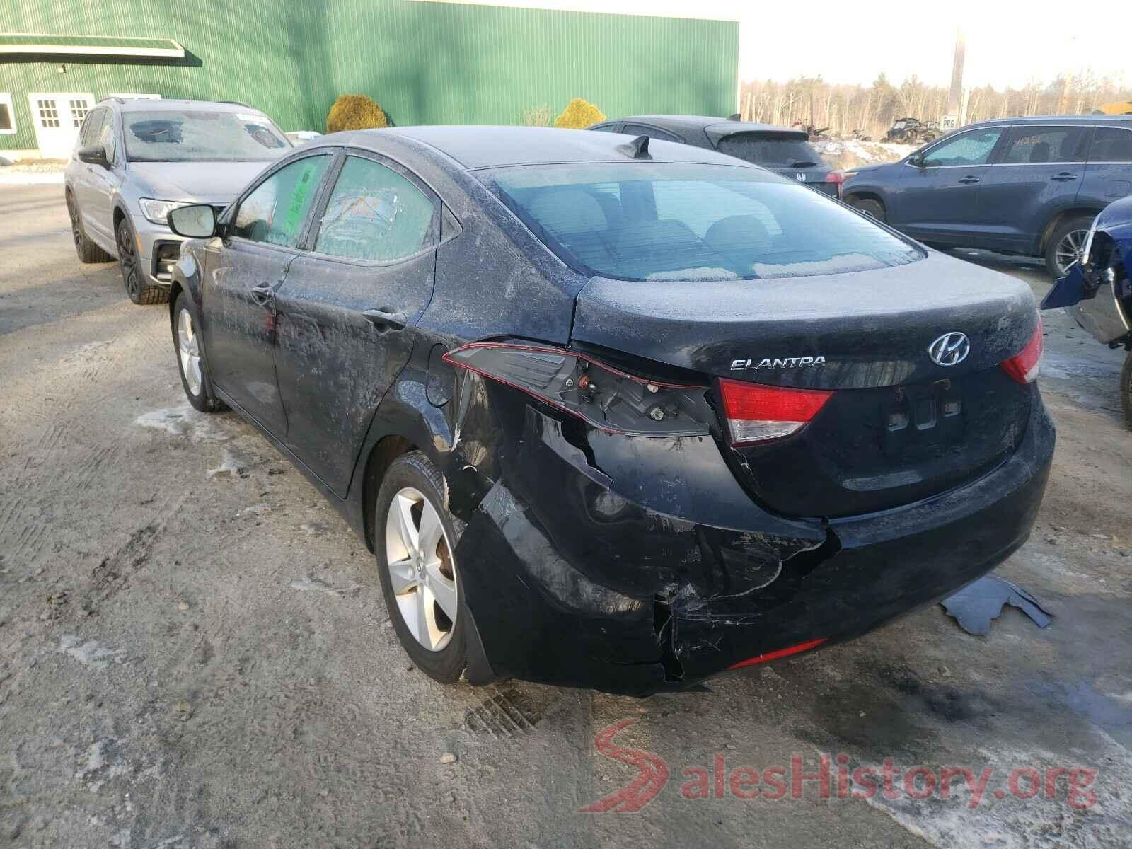 5YFBURHE5GP567922 2013 HYUNDAI ELANTRA