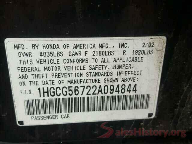 5N1AZ2MH4GN119622 2002 HONDA ACCORD