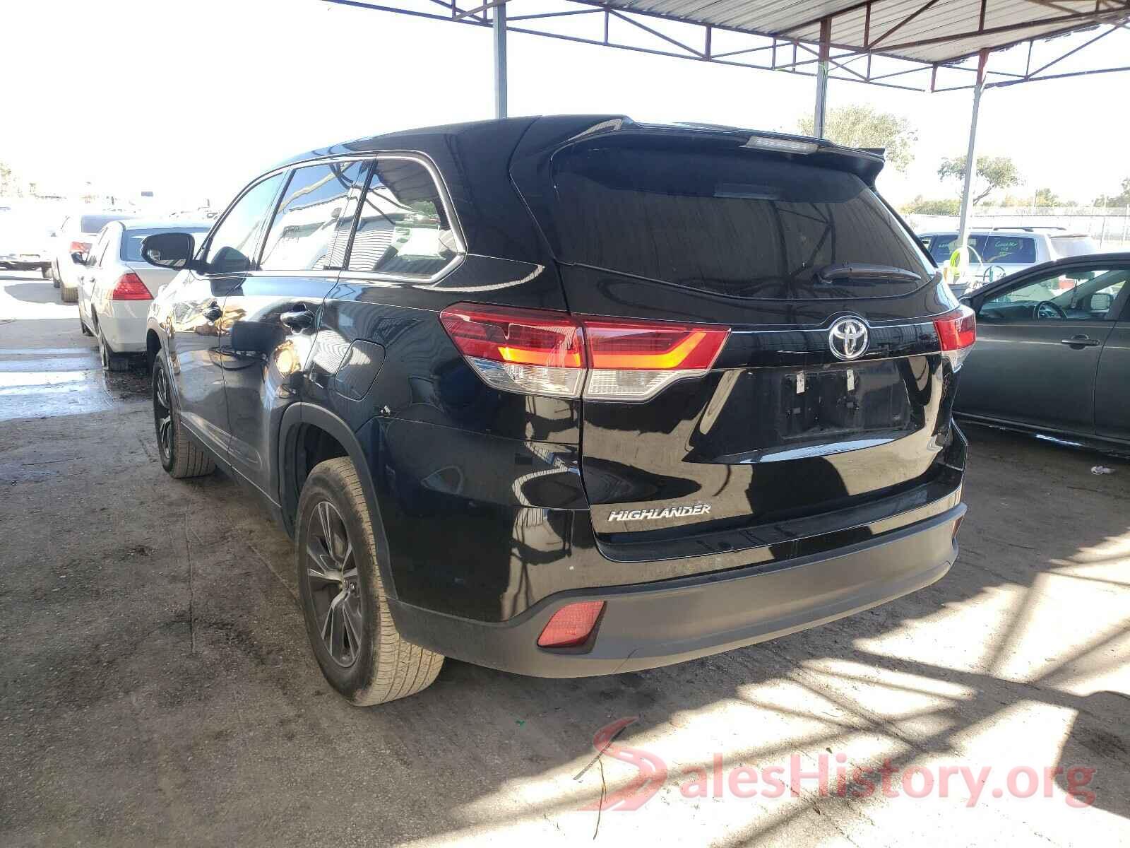 5TDZARFH2KS050470 2019 TOYOTA HIGHLANDER