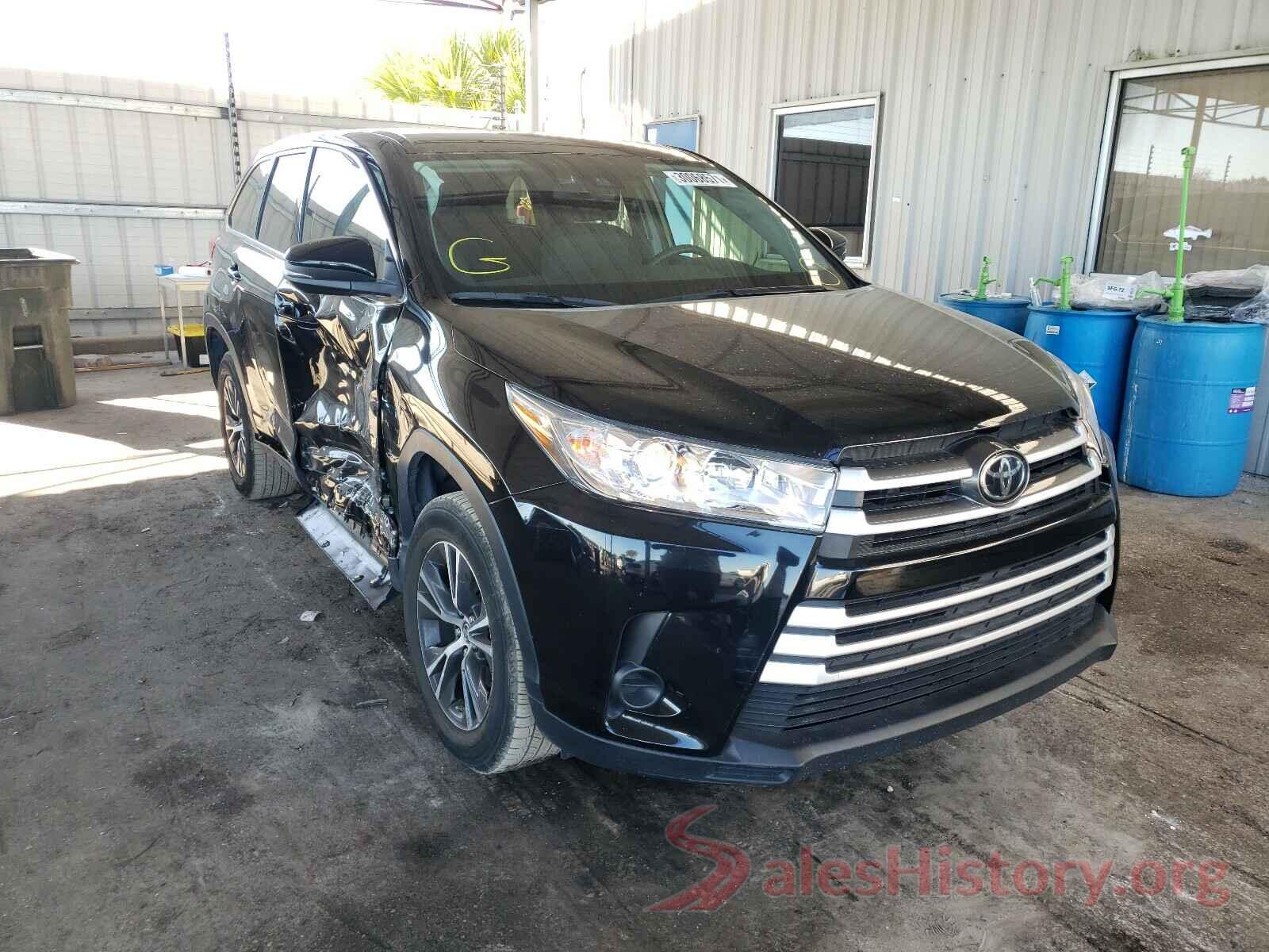 5TDZARFH2KS050470 2019 TOYOTA HIGHLANDER