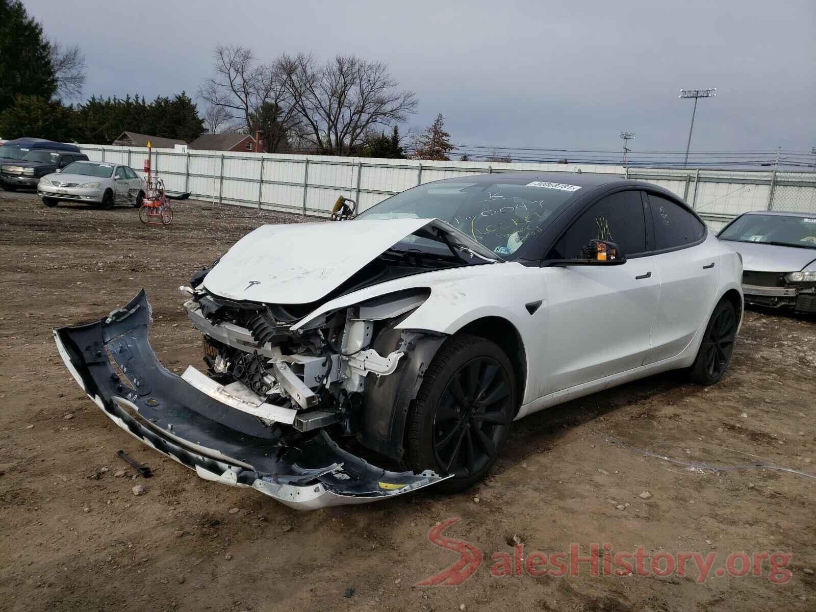 5YJ3E1EA7KF466468 2019 TESLA MODEL 3